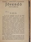 Diner-Dénes József - Jövendő 1903. (nem teljes évfolyam) [antikvár]