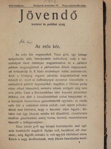 Diner-Dénes József - Jövendő 1903. (nem teljes évfolyam) [antikvár]