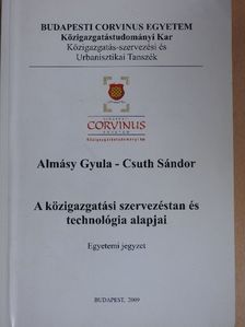 Almásy Gyula - A közigazgatási szervezéstan és technológia alapjai [antikvár]