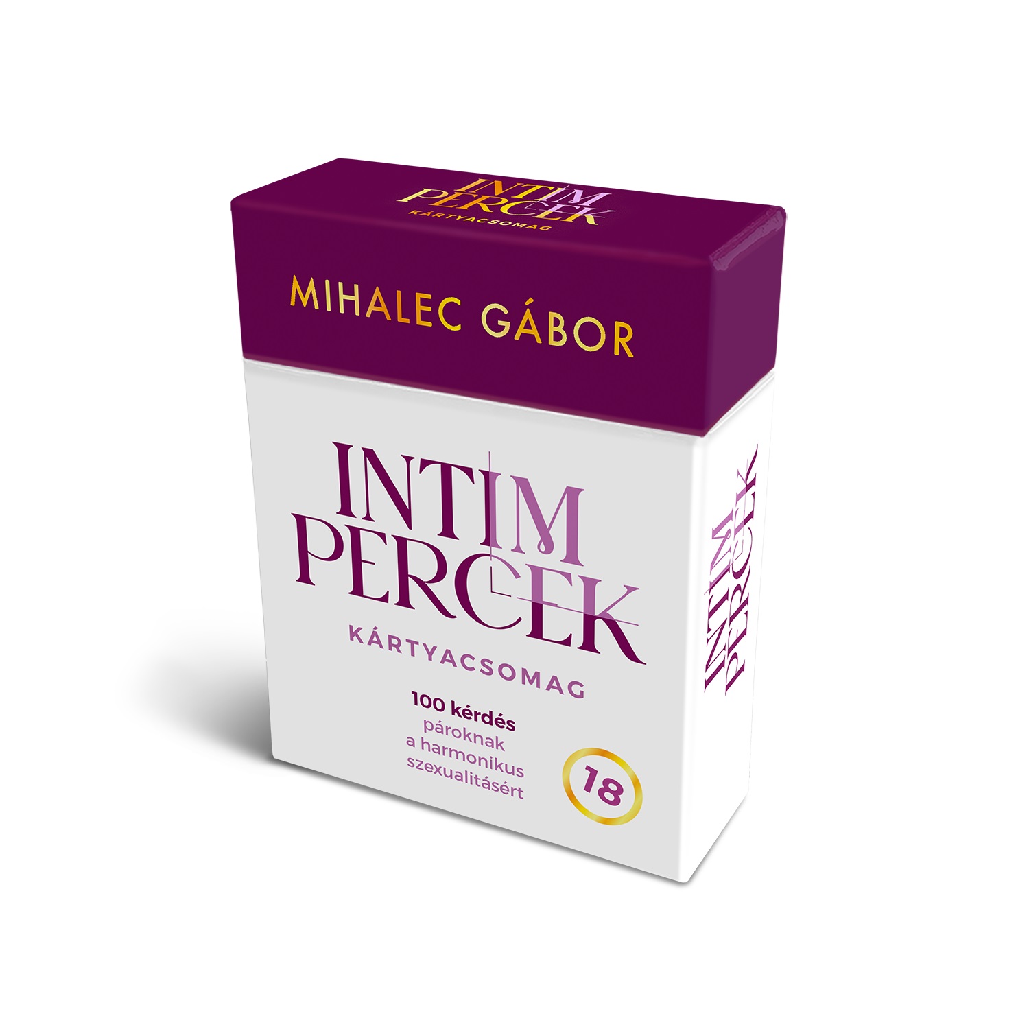MIHALEC GÁBOR - Intim percek kártyacsomag