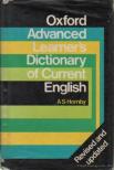 HORNBY, A S - Oxford Advanced Learner's Dictionary of Current English [antikvár]