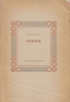 Horatius, Flaccus Quintus - Versek [antikvár]