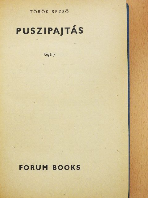 Török Rezső - Puszipajtás [antikvár]