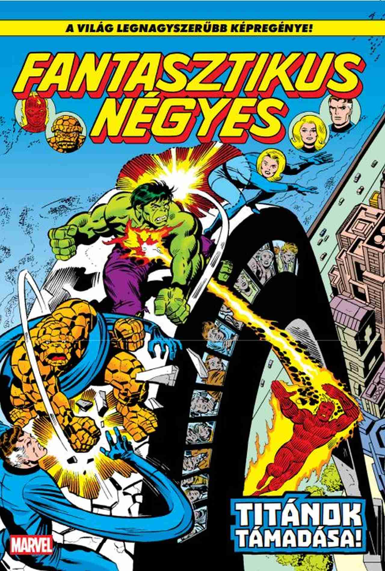 Roy Thomas-Rich Buckler-George Perez-Bill Mantlo - Fantasztikus Négyes 19 - Titánok támadása!
