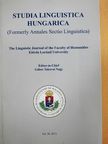 Gábor Tolcsvai Nagy - Studia Linguistica Hungarica 2014/28 [antikvár]