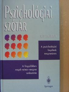 W. D. Fröhlich - Pszichológiai szótár [antikvár]