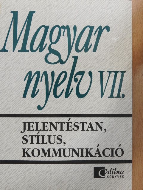 Jobbágyné András Katalin - Magyar nyelv VII. [antikvár]