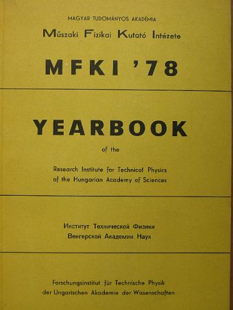 K. Vasasdi - MFKI '78 [antikvár]