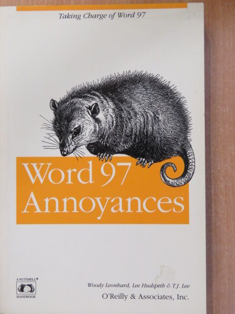 Lee Hudspeth - Word 97 Annoyances [antikvár]