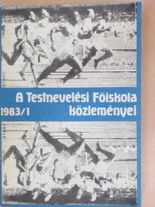 Bánki Ferenc - A Testnevelési Főiskola közleményei 1983/1. [antikvár]