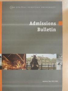 Admissions Bulletin [antikvár]