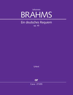 J.BRAHMS - EIN DEUTSCHES REQUIEM OP.45 - FULL SCORE