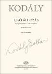 Kodály Zoltán - ELSŐ ÁLDOZÁS - VEGYESKARRA