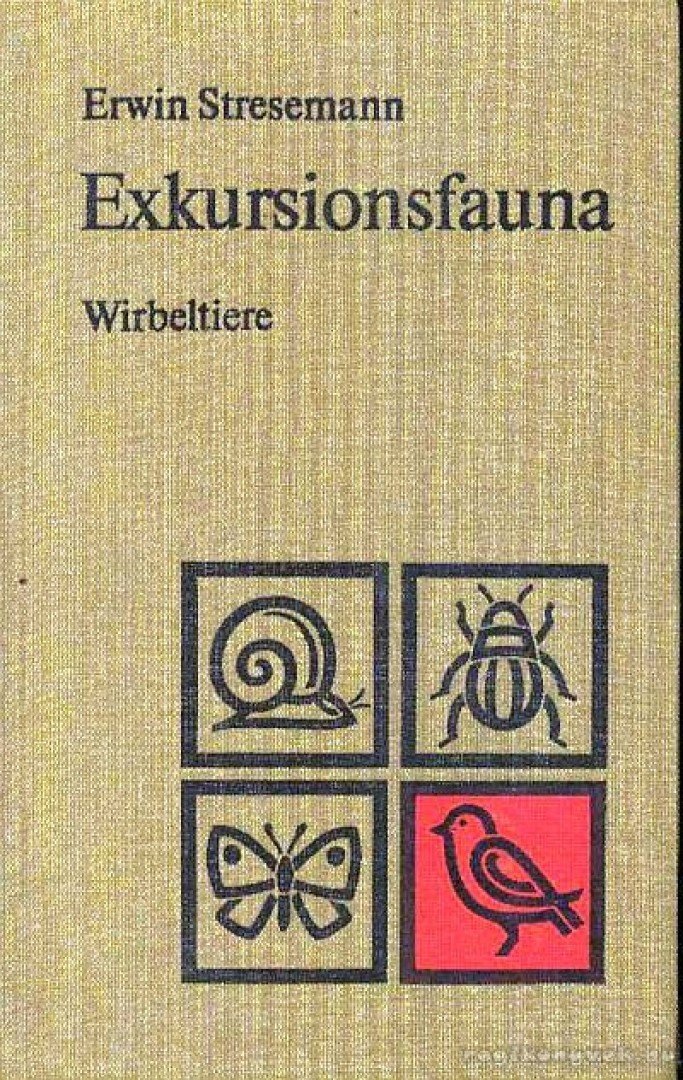 Erwin Stresemann - Exkursionsfauna 3. (Állatfajták) [antikvár]