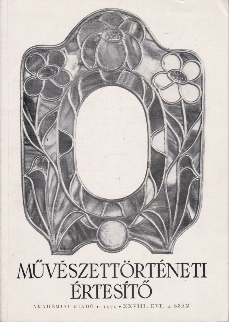 Pogány Ö. Gábor dr. - Művészettörténeti értesítő XXVIII. évf. 4. szám [antikvár]