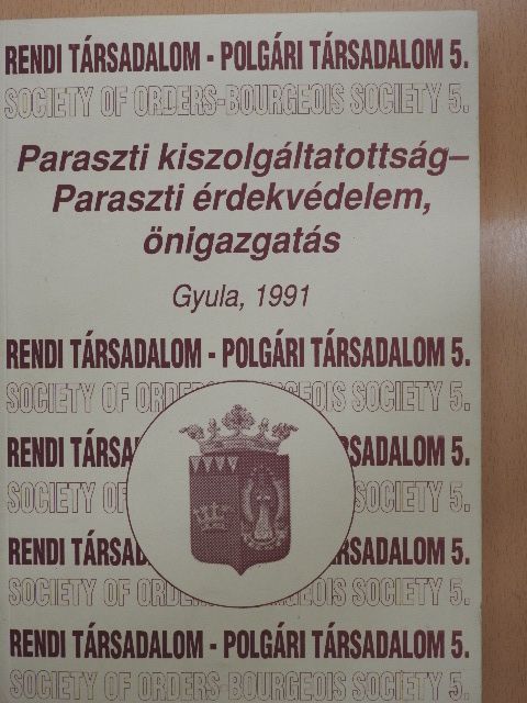 Bagi Gábor - Paraszti kiszolgáltatottság - Paraszti érdekvédelem, önigazgatás [antikvár]