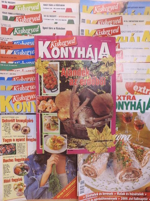 Kiskegyed Konyhája 1993-2008. (vegyes számok) (20 db) [antikvár]