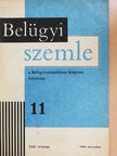 Bajkán Mihály - Belügyi Szemle 1984. november [antikvár]