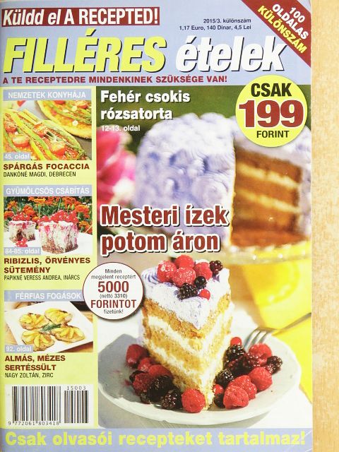 Küldd el A RECEPTED! 2015/3. különszám [antikvár]