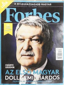 Balla Zsolt - Forbes 2015. november [antikvár]