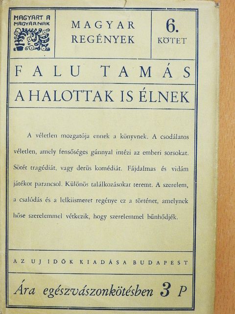 Falu Tamás - A halottak is élnek [antikvár]