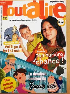 Pascale Hédelin - Toutálire Septembre 2003 [antikvár]