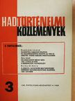 Ágh Attila - Hadtörténelmi Közlemények 1989/3. [antikvár]