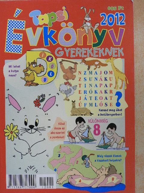 Tapsi Évkönyv gyerekeknek 2012 [antikvár]