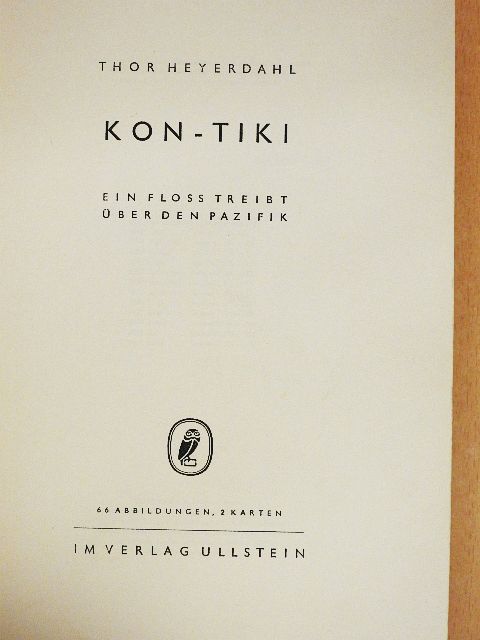 Thor Heyerdahl - Kon-Tiki [antikvár]