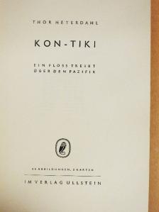 Thor Heyerdahl - Kon-Tiki [antikvár]