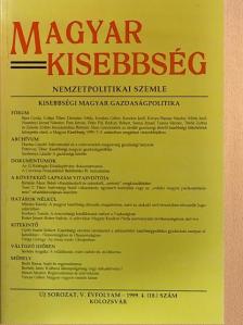 Bara Gyula - Magyar Kisebbség 1999/4. [antikvár]