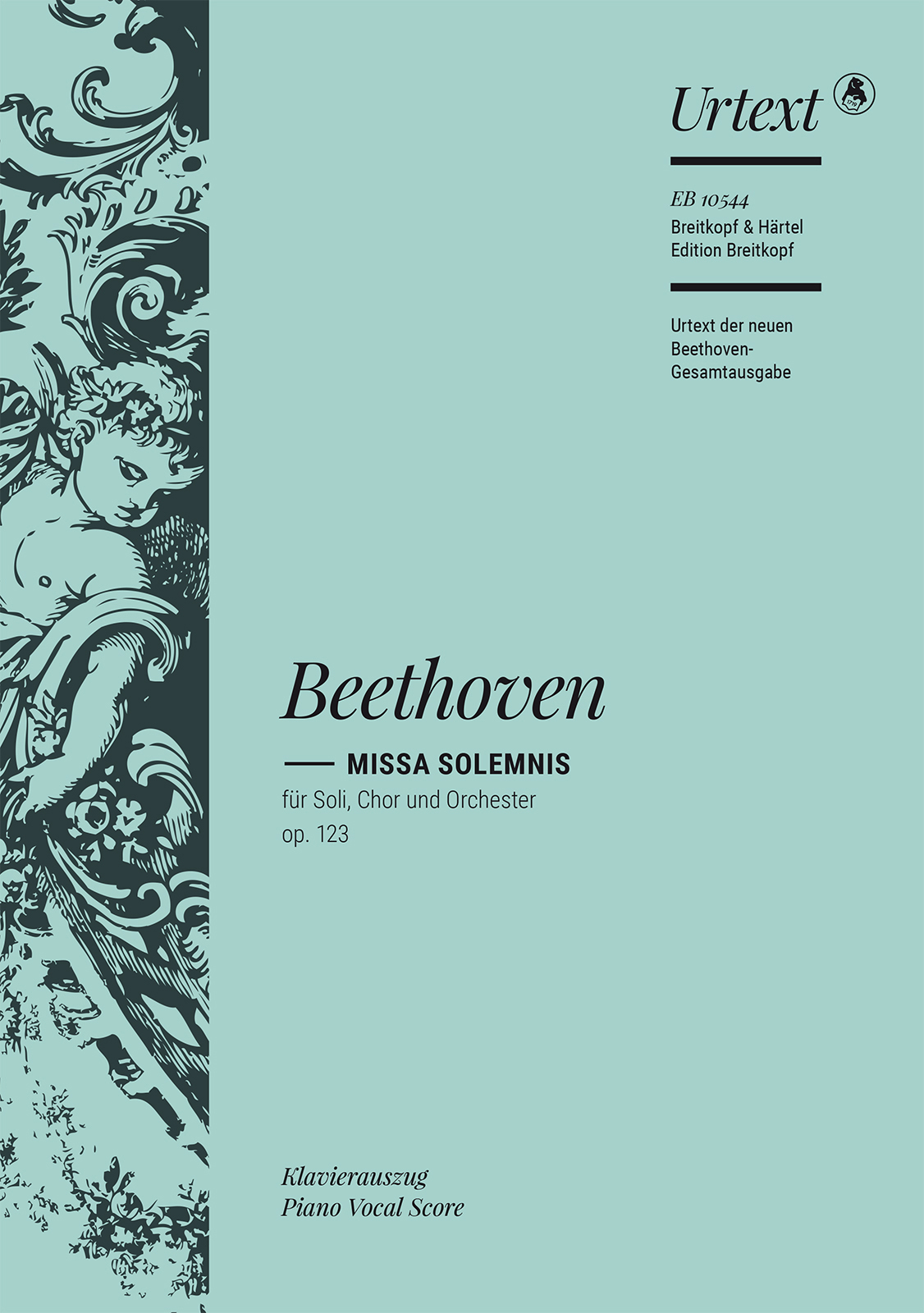 BEETHOVEN - MISSA SOLEMNIS FÜR SOLI, CHOR UND ORCHESTER OP.123 KLAVIERAUSZUG URTEXT