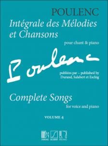 POULENC - COMPLETE SONGS VOLUME 4