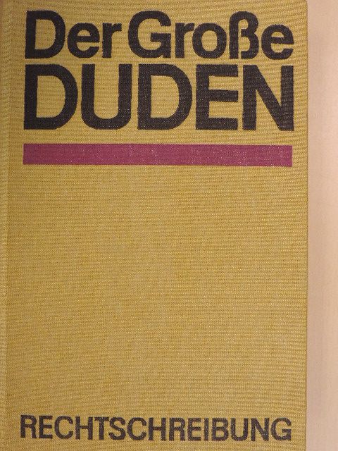 Alfred Jahn - Der Große Duden [antikvár]