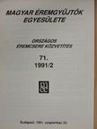 Kuszler István - Magyar Éremgyűjtők Egyesülete Országos éremcsere közvetítés 1991/2 [antikvár]