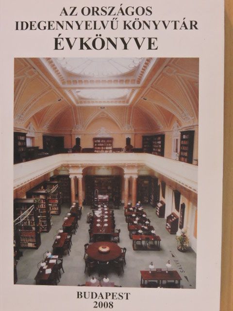 Haluska Veronka - Az Országos Idegennyelvű Könyvtár évkönyve 2008 [antikvár]