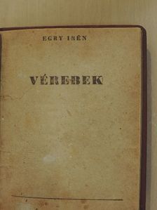Egry Irén - Vérebek [antikvár]