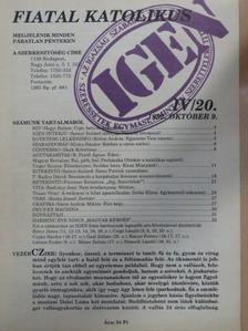 Klima Sándor - Fiatal katolikus 1992. október 9. [antikvár]