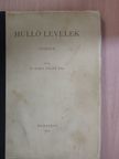 Dr. báró Nyáry Pál - Hulló levelek [antikvár]