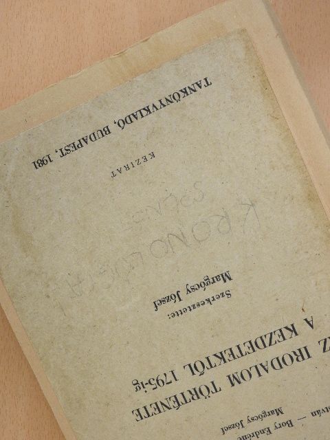 Bánszki István - Az irodalom története a kezdetektől 1795-ig [antikvár]