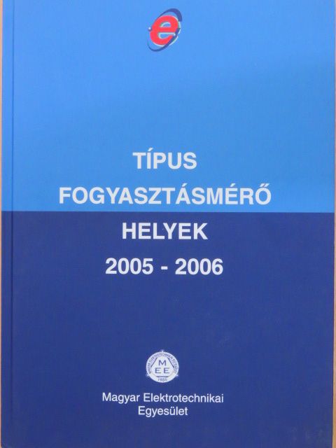 Típus fogyasztásmérő helyek 2005-2006 [antikvár]