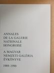 Christa Pieske - A Magyar Nemzeti Galéria Évkönyve 1989-1990 [antikvár]