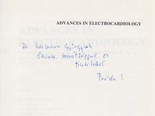 Dr. Préda István, Dr. Antalóczy Zoltán, Dr. Kékes Ede - Advances in electrocardiology (dedikált) [antikvár]