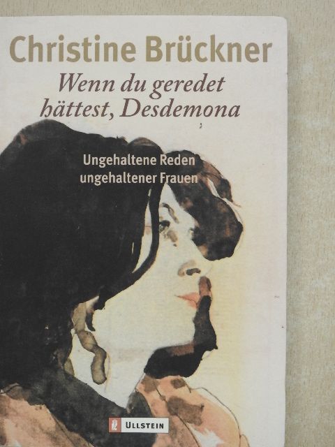 Christine Brückner - Wenn du geredet hättest, Desdemona [antikvár]