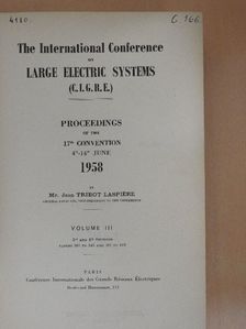 D. Hamdi Sepen - The International Conference on Large Electric Systems (C. I. G. R. E.) [antikvár]