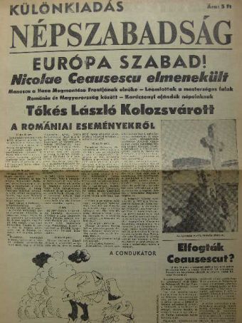 Bodor Pál - Népszabadság 1989. - Különkiadás [antikvár]