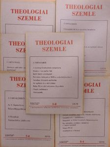 Gacsályi Gábor - Theologiai Szemle 1978. január-december [antikvár]