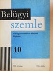 Bacsik Józsefné - Belügyi Szemle 1984. október [antikvár]