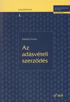 KISFALUDI ANDRÁS - Az adásvételi szerződés [antikvár]