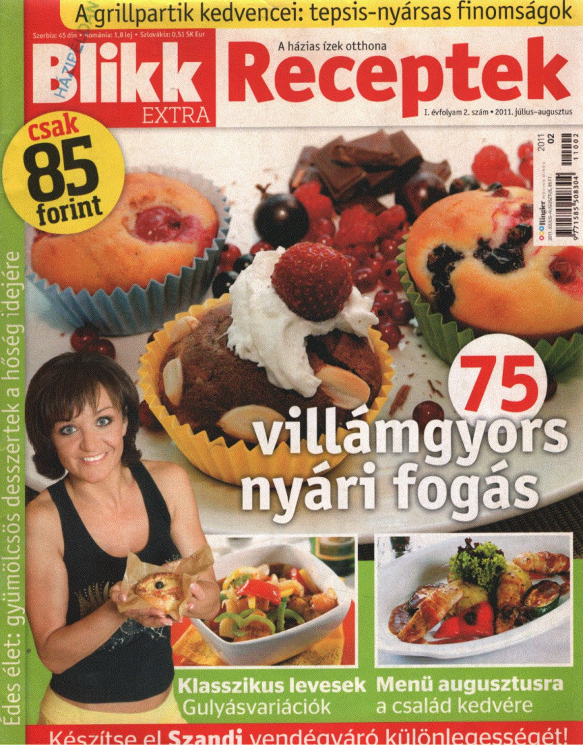 Murányi Marcell - Blikk Extra Receptek 2011. július-augusztus [antikvár]